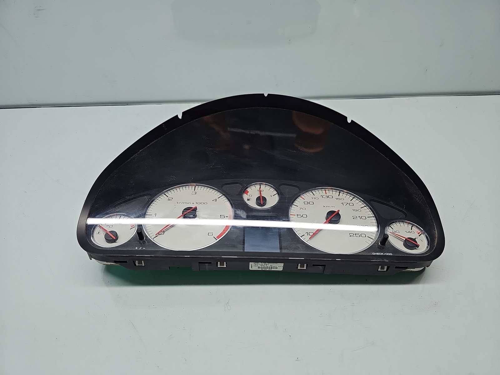 Ceas bord PEUGEOT 407 [Fabr 2004-2010] 9658138580 - imagine 2