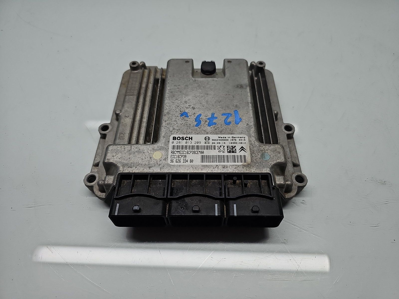 Calculator motor ECU PEUGEOT 407 [Fabr 2004-2010] 9662633480 2.2 HDI 4HT 125KW / 170CP - imagine 2