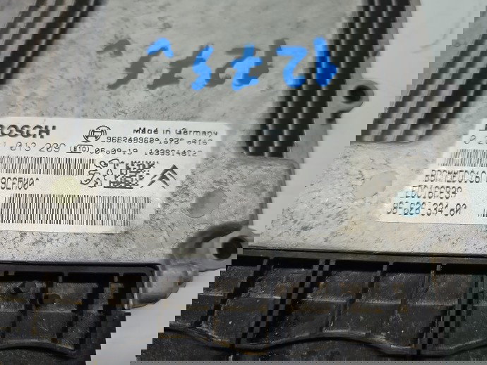 Calculator motor ECU PEUGEOT 407 [Fabr 2004-2010] 9662633480 2.2 HDI 4HT 125KW / 170CP