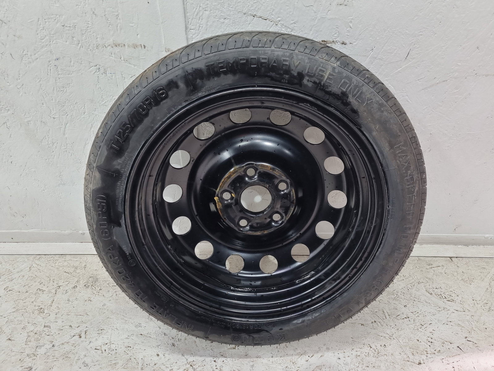 Roata rezerva Volkswagen Golf 7 (5G) [Fabr 2014-prezent] 1K0601027AQ - imagine 3