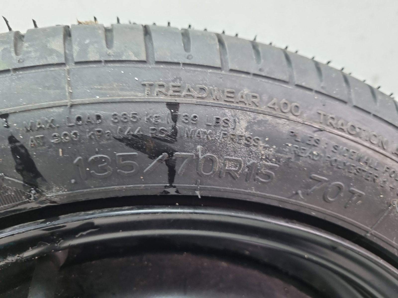 Roata rezerva Ford B-Max [Fabr 2012-prezent] 08AB-NB - imagine 4