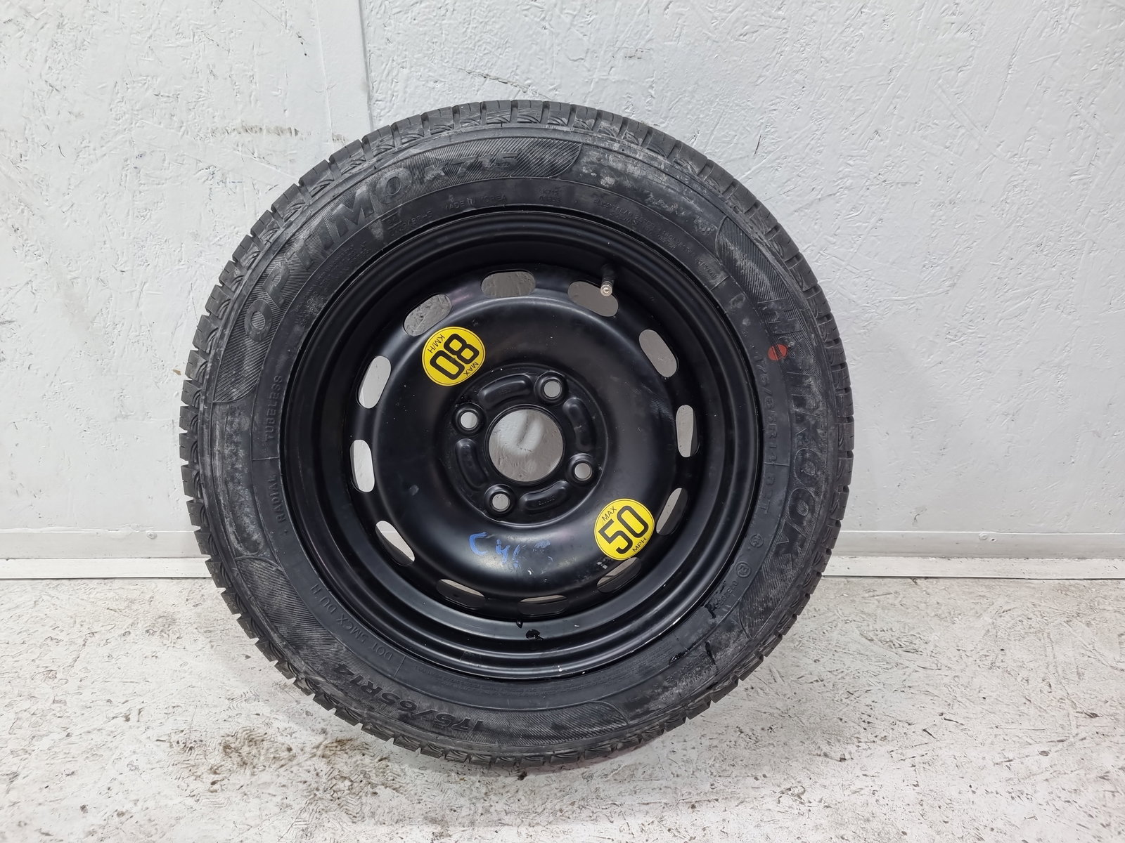 Roata rezerva Ford Fiesta 8 [Fabr 2017-2025] OEM - imagine 1