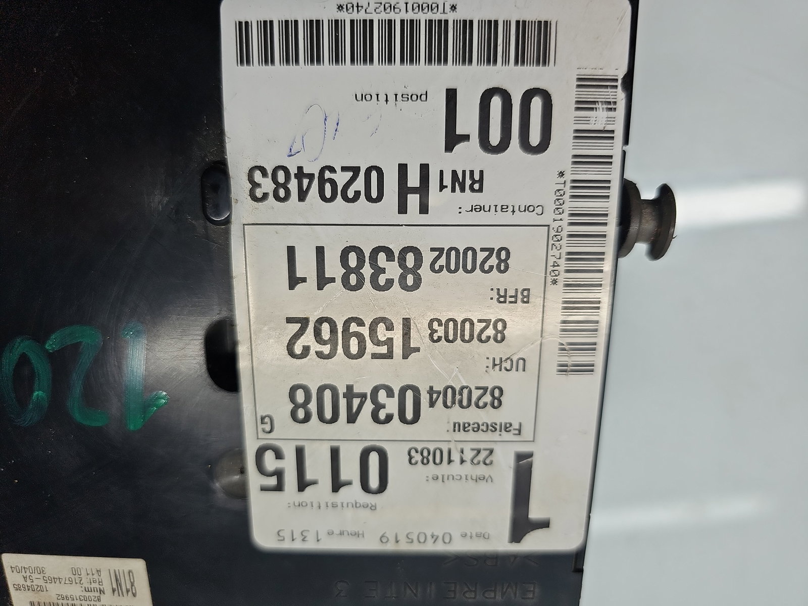 Panou sigurante Renault Espace 4 [Fabr 2002-2014] 8200403408 - imagine 5