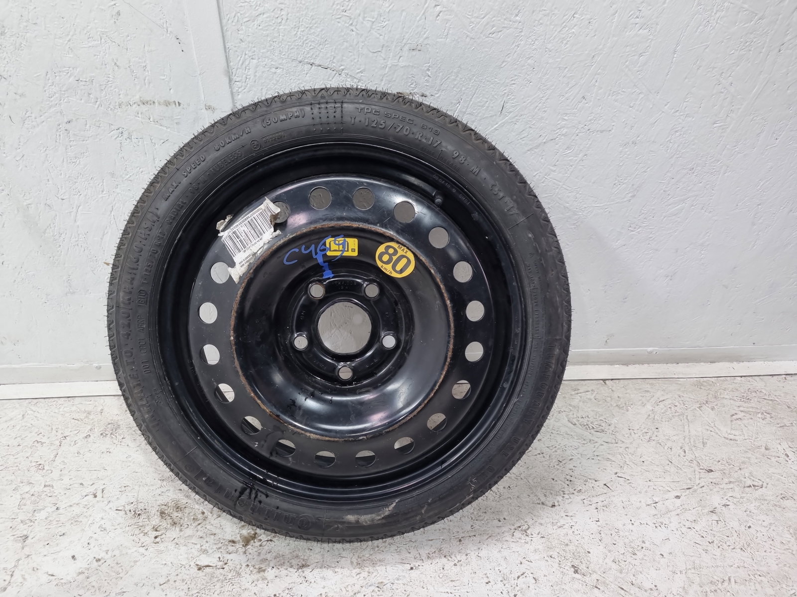 Roata rezerva Opel Astra J Coupe GTC [Fabr 2009-2015] 13267272 - imagine 1