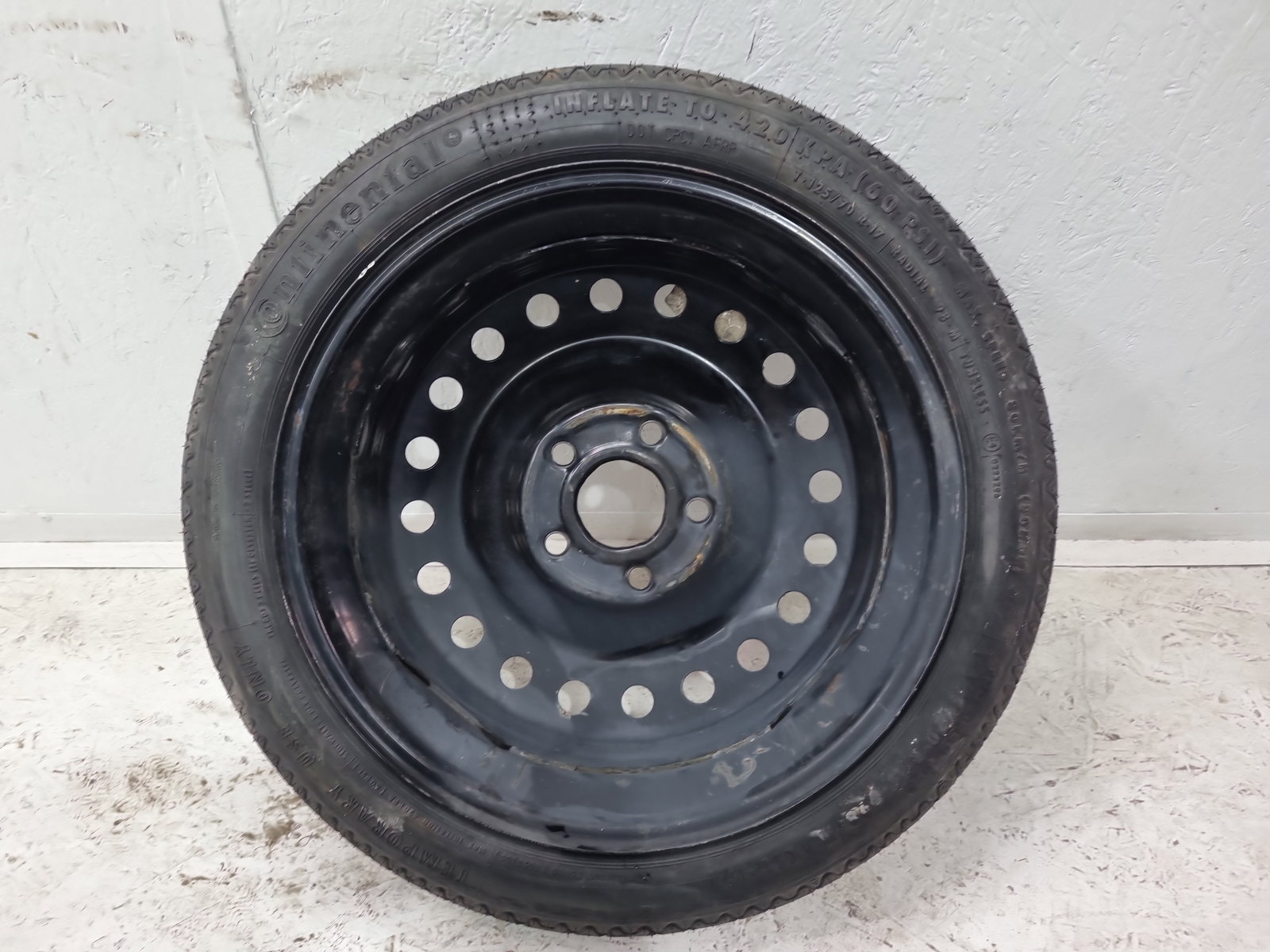 Roata rezerva Opel Astra J Coupe GTC [Fabr 2009-2015] 13267272 - imagine 3