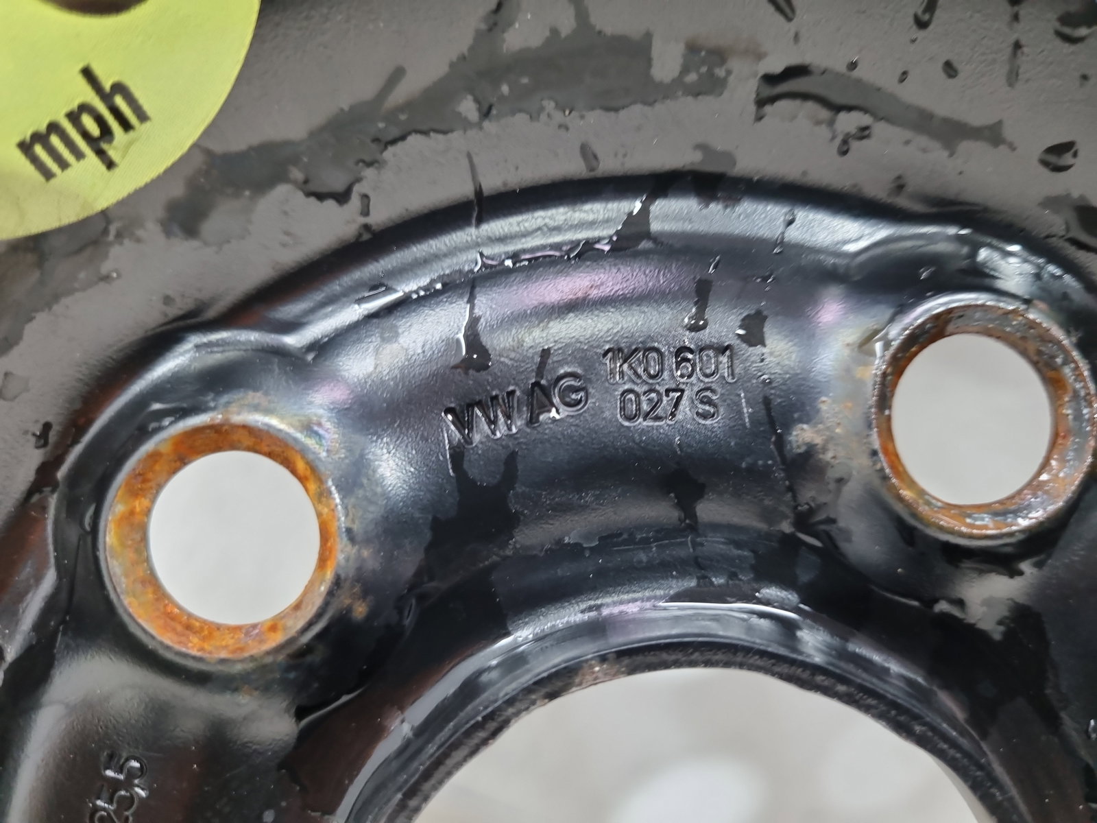 Roata rezerva AUDI A3 Sportback (8PA) [Fabr 2004-2013] Facelift 1K0601027S - imagine 5