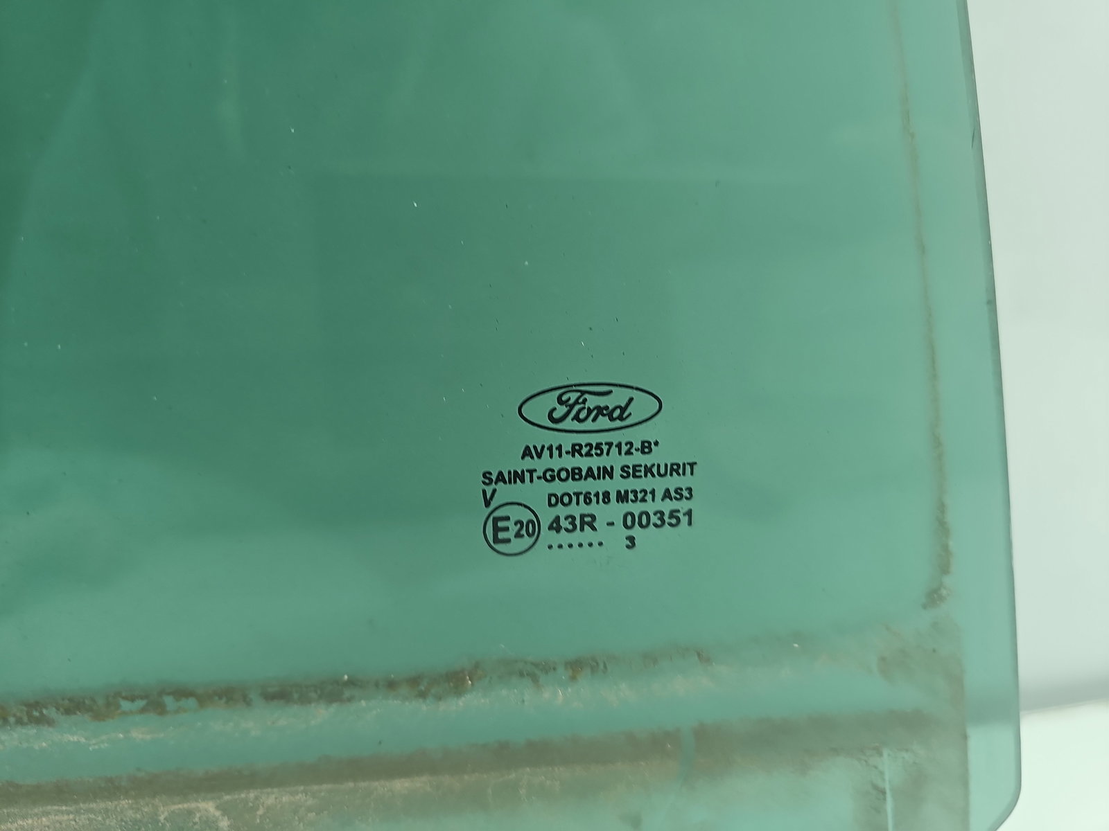 Geam usa dreapta spate Ford B-Max [Fabr 2012-prezent] OEM - imagine 2