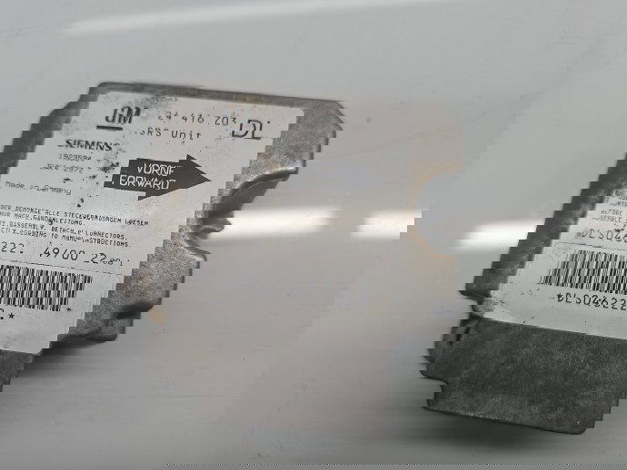 Calculator airbag Opel Astra G [Fabr 1998-2004] 24416703 1.6 Benz Z16SE 62KW / 84CP