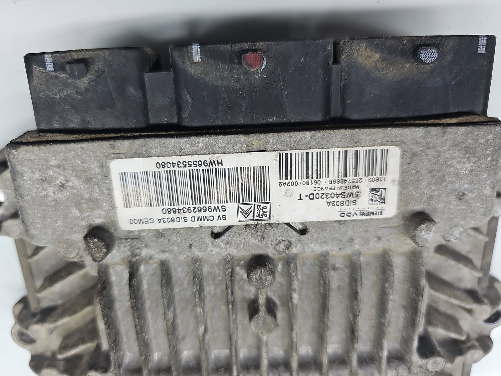 Calculator motor ECU PEUGEOT 807 [Fabr 2002-2008] 9662934880 2.0 HDI RHR 100KW / 136CP - imagine 4