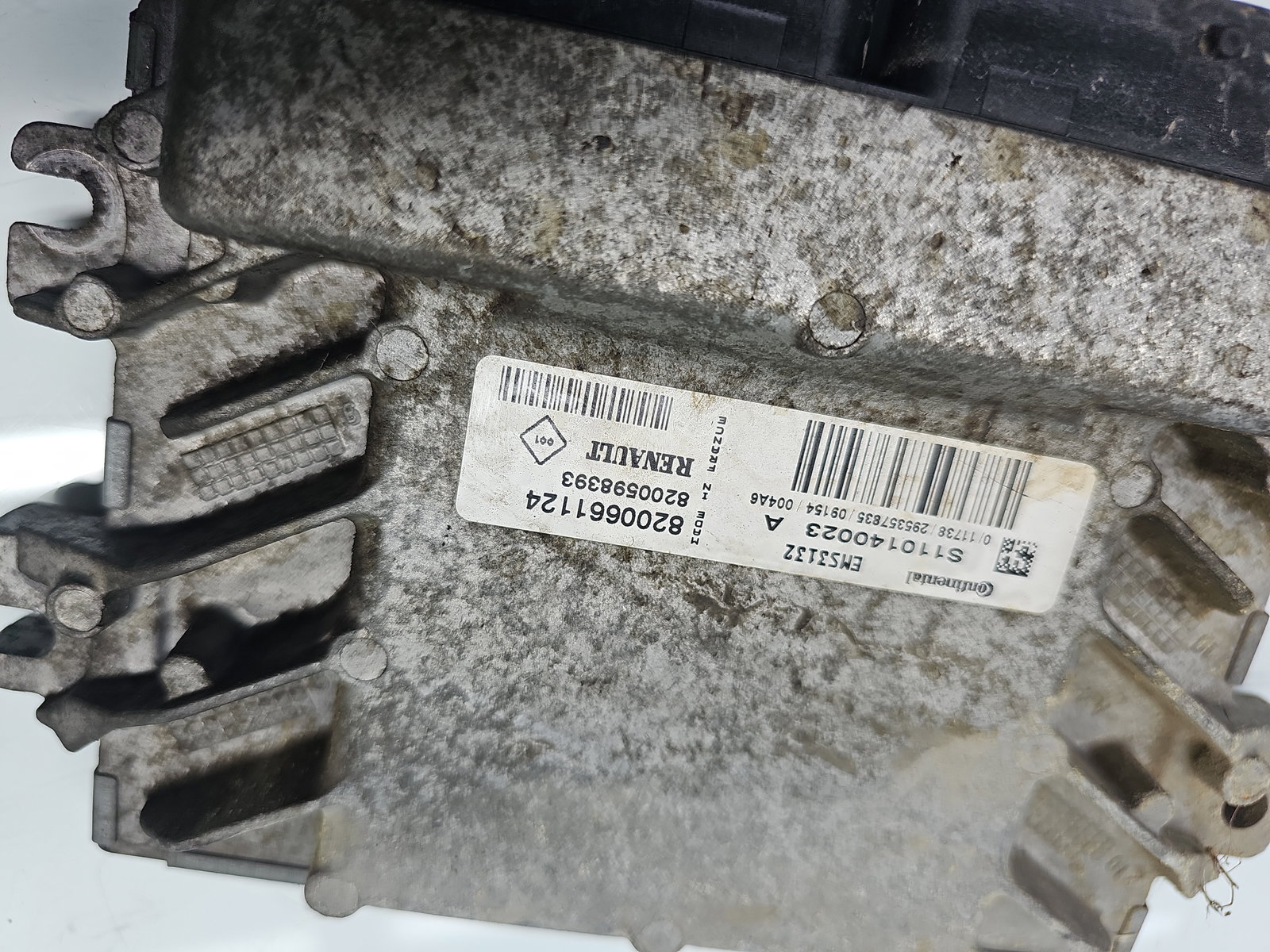 Calculator motor ECU Dacia Logan MCV (KS) [Fabr 2007-2012] 8200661124 1.6 Benz K7M710 64KW / 87CP - imagine 4