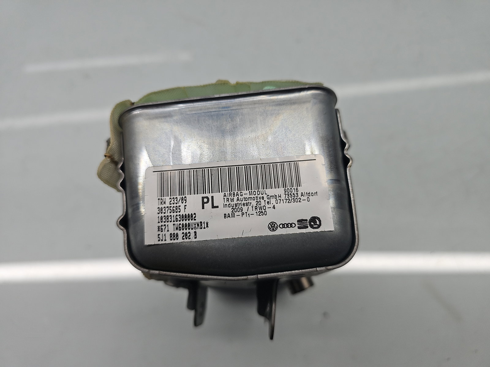 Airbag pasager Skoda Fabia 2 (5J, 542) [Fabr 2007-2014] 5J1880202B - imagine 5