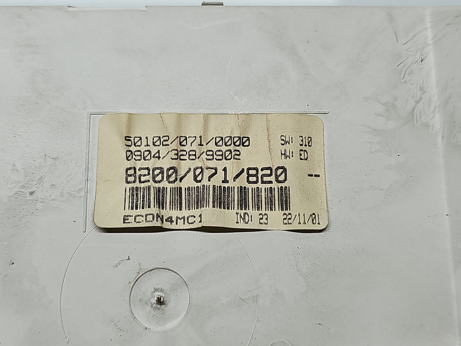 Ceas bord Renault Megane 1 [Fabr 1995-2003] 8200071820 - imagine 5