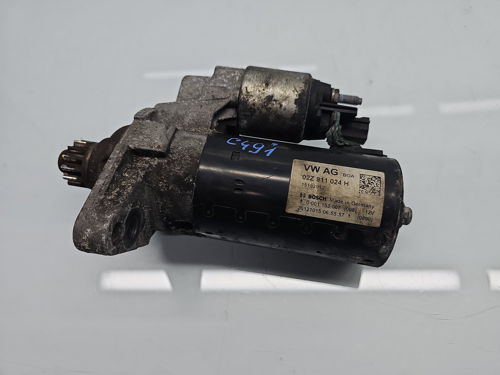 Electromotor 12 dinti AUDI A3 Sportback (8PA) [Fabr 2004-2013] Facelift 02Z911024H 1.6 TDI CAYC 77KW / 105CP - imagine 5