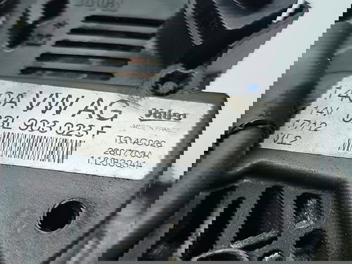 Alternator Volkswagen Golf 6 (5K1) [Fabr 2009-2013] 03L903023F 1.6 TDI CAYC 77KW / 105CP