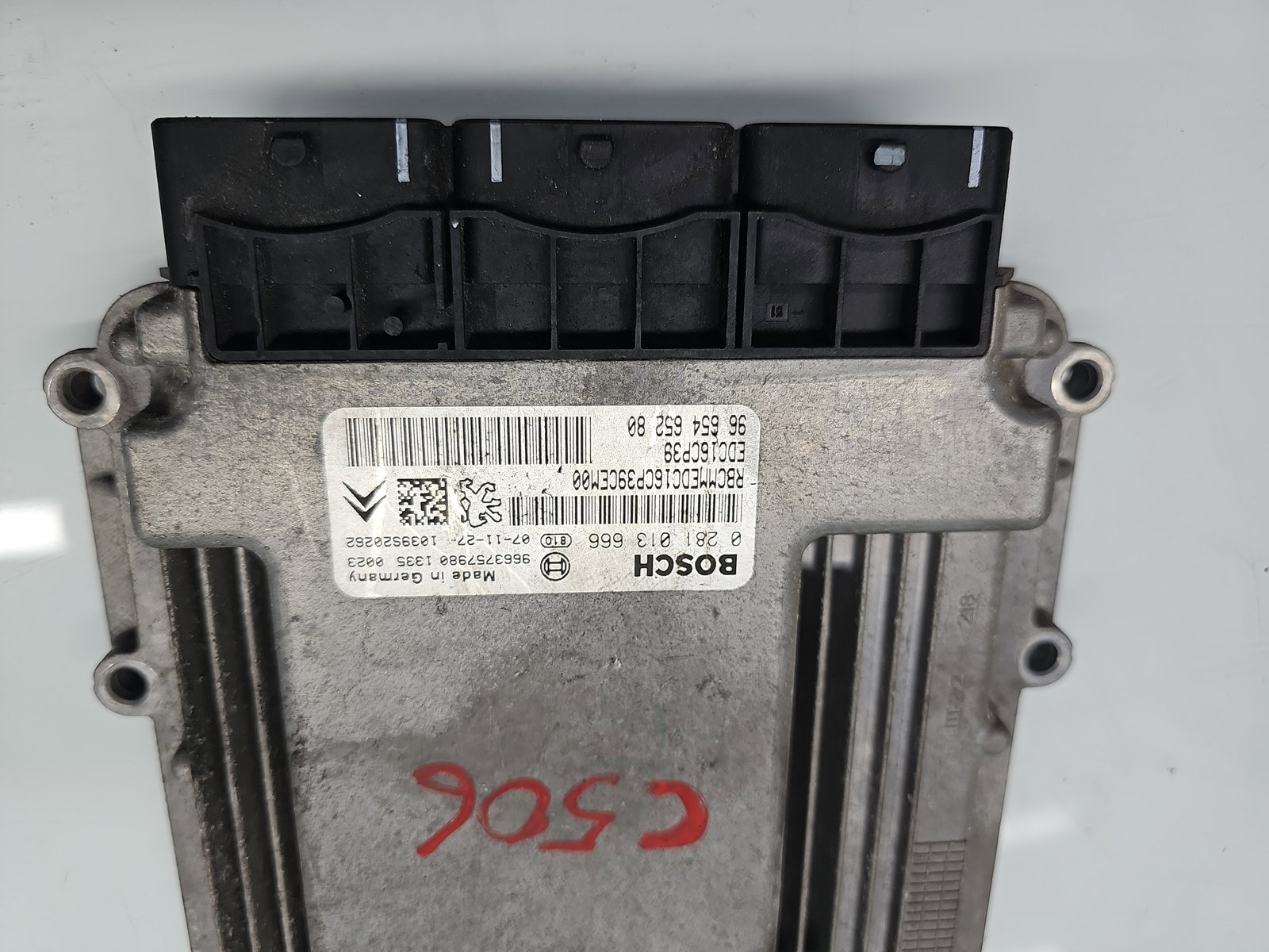 Calculator motor ECU PEUGEOT 4007 [Fabr 2007-2012] 9665465280 2.2 HDi 4HN 115KW / 156CP - imagine 4