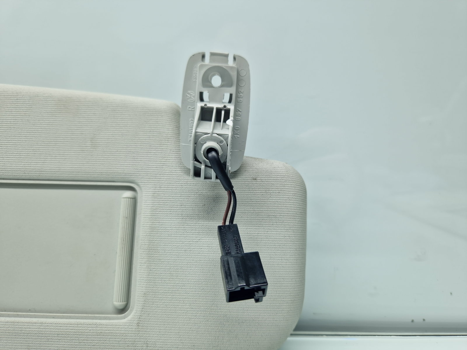 Parasolar dreapta Volkswagen Passat B7 (362) [Fabr 2010-2014] OEM - imagine 3