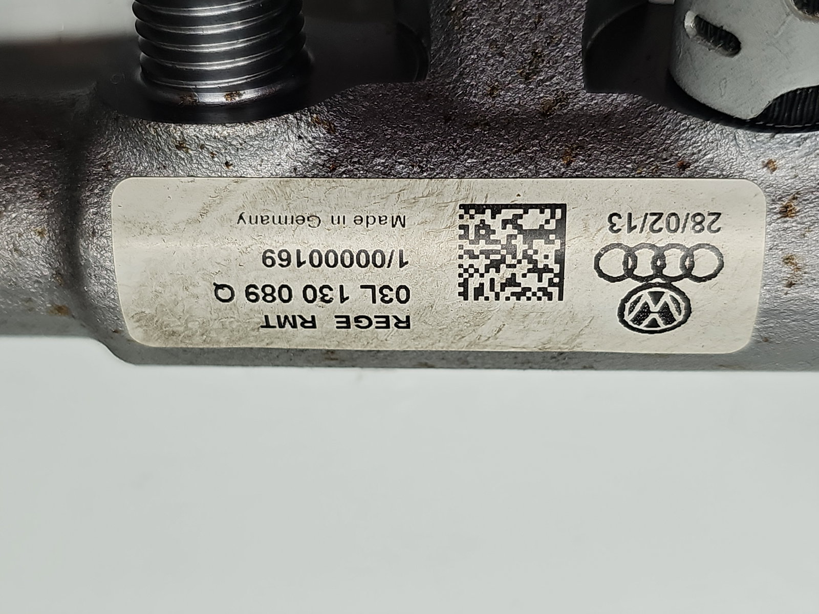 Rampa injectoare AUDI A5 (8T3) [Fabr 2007-2015] 03L130089Q 2.0 TDI CGLC 130KW / 177CP - imagine 5