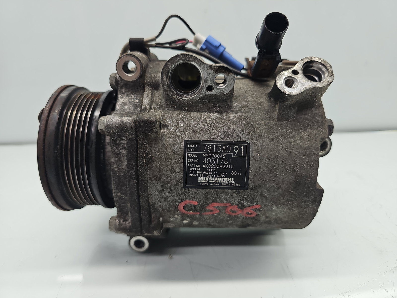 Alternator PEUGEOT 4007 [Fabr 2007-2012] AKC200A221G 2.2 HDi 4HN 115KW / 156CP - imagine 4