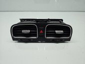  Grila aerisire centrala Volkswagen Golf 6 (5K1) [Fabr 2009-2013] 5K0815736D