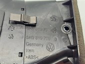  Grila aerisire stanga Volkswagen Golf 6 (5K1) [Fabr 2009-2013] 5K0819709D