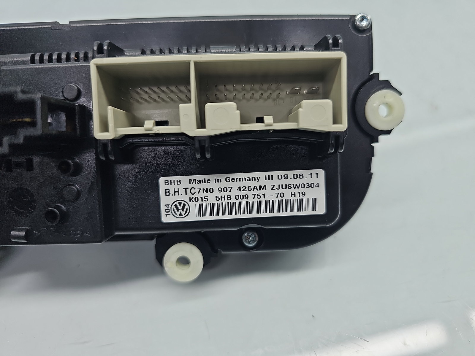 Panou comanda clima Volkswagen Golf 6 (5K1) [Fabr 2009-2013] 7N0907426AM - imagine 5