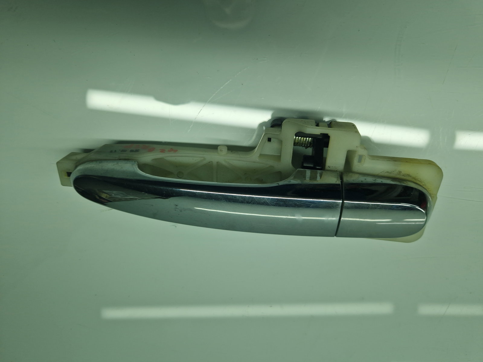 Maner usa dreapta spate KIA Sorento 2 [Fabr 2009-2015] BRIGHT SILVER - imagine 1