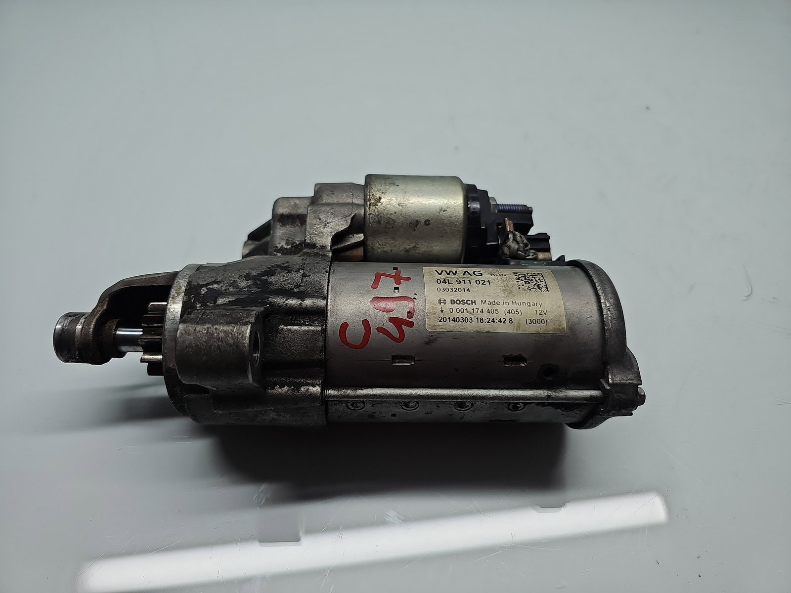 Electromotor 10 dinti AUDI A6 (4G2, C7) [Fabr 2012-2017] 04L911021 2.0 TDI CNHA 140KW / 190CP - imagine 1