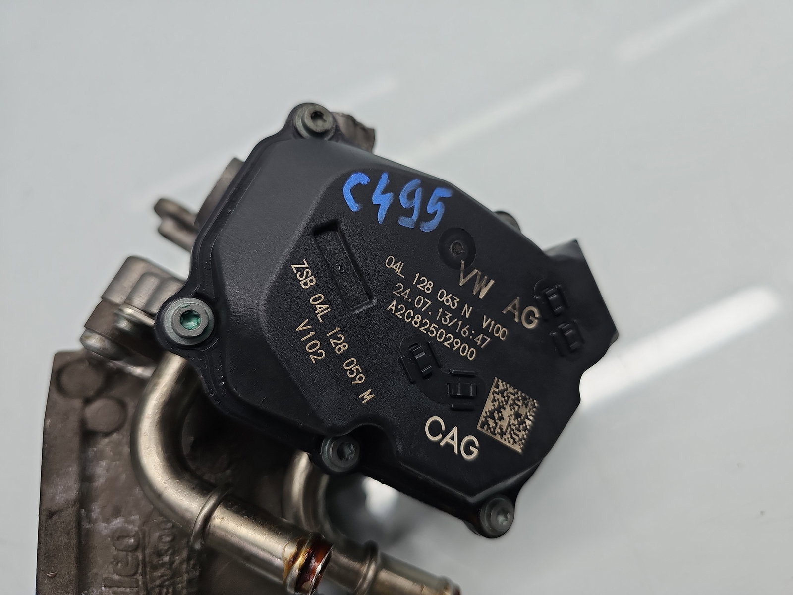 Clapeta acceleratie Volkswagen Golf 7 (5G) [Fabr 2014-prezent] 04L128063N 1.6 TDI CLHA 77KW / 105CP - imagine 5