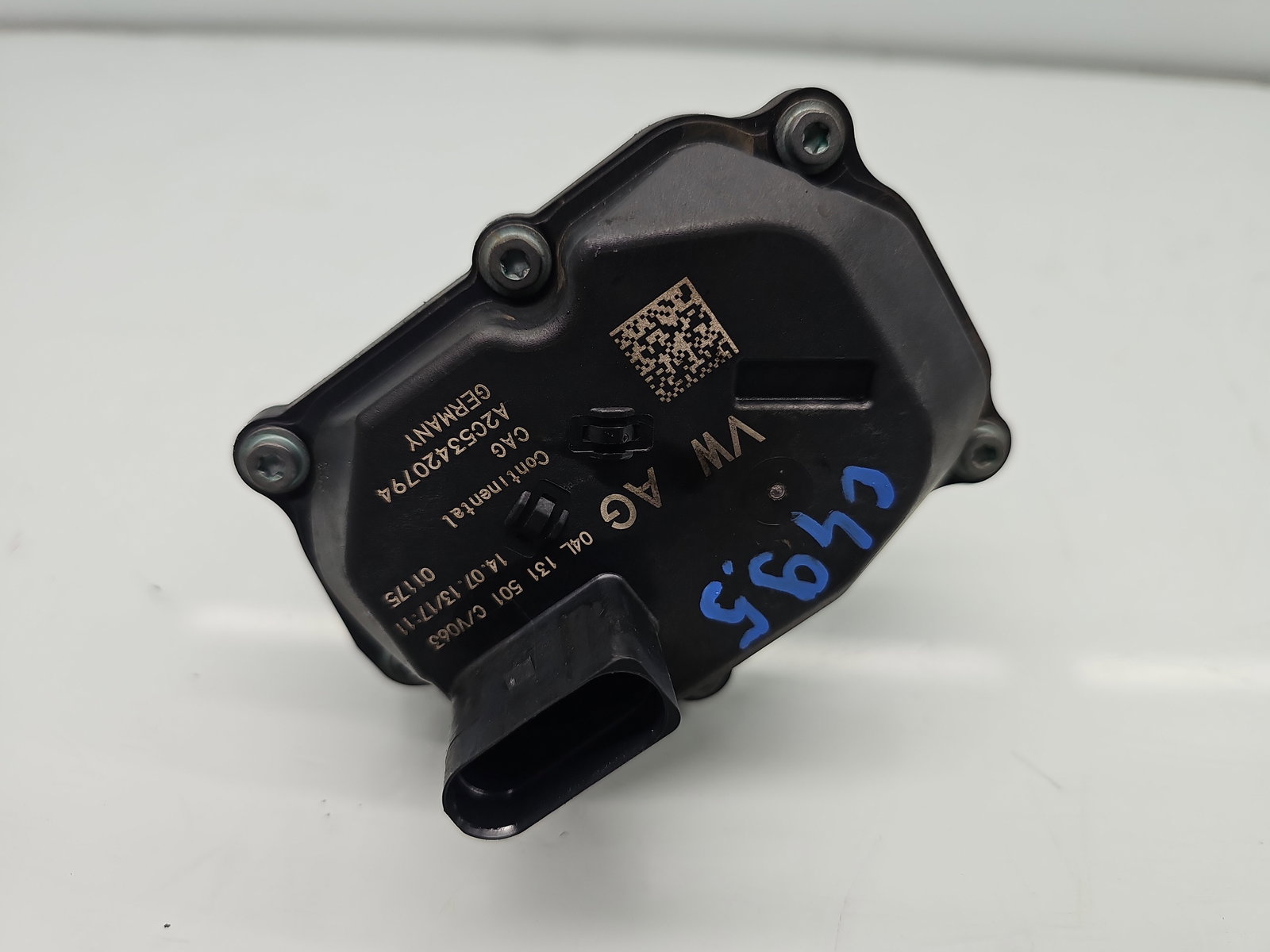 Supapa EGR Volkswagen Golf 7 (5G) [Fabr 2014-prezent] 04L131501C 1.6 TDI CLHA 77KW / 105CP - imagine 5