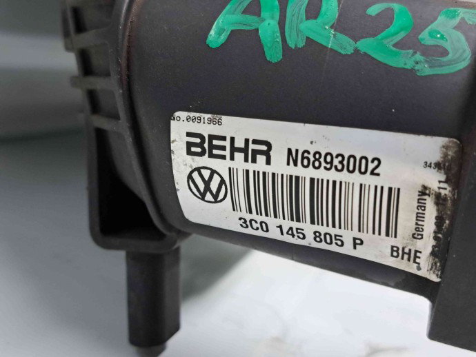 Radiator intercooler  Volkswagen Passat CC (357) [Fabr 2008-2012] 3C0145805P 2.0 TDI CBAB 103KW / 140CP