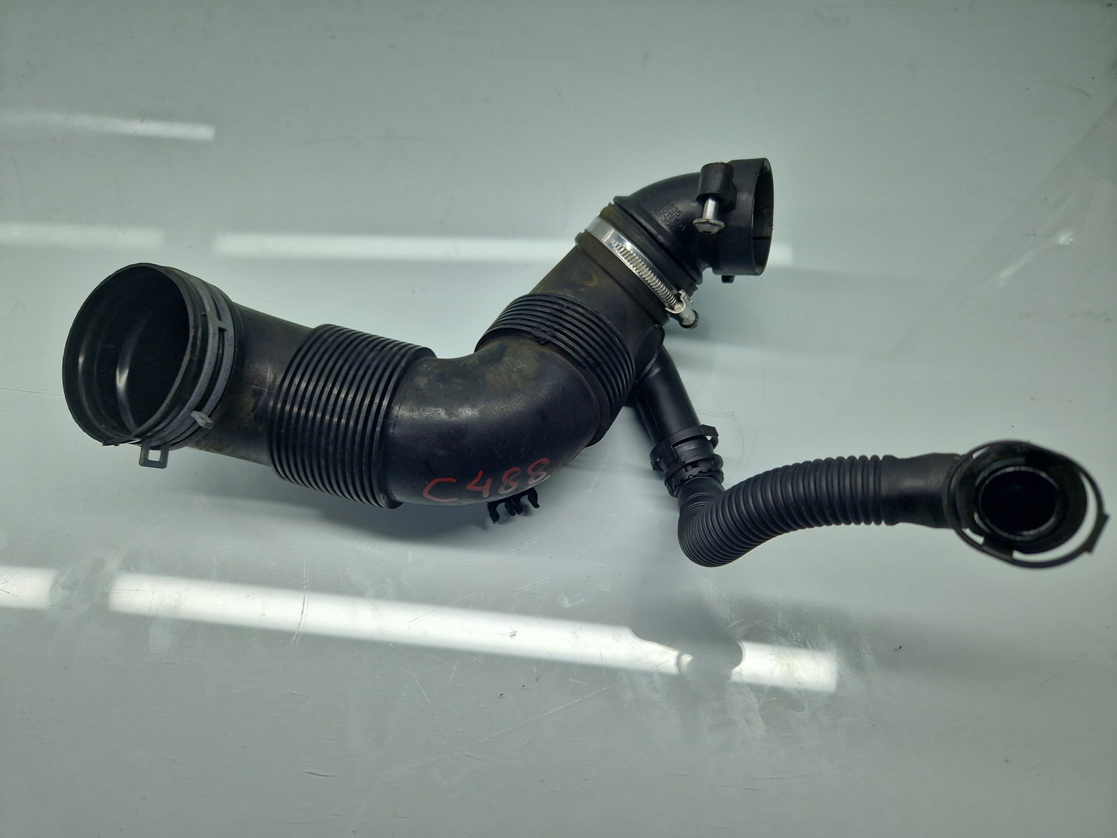 Tub admisie aer Volkswagen Golf 6 (5K1) [Fabr 2009-2013] 3C0129635 1.6 TDI CAYC 77KW / 105CP - imagine 1