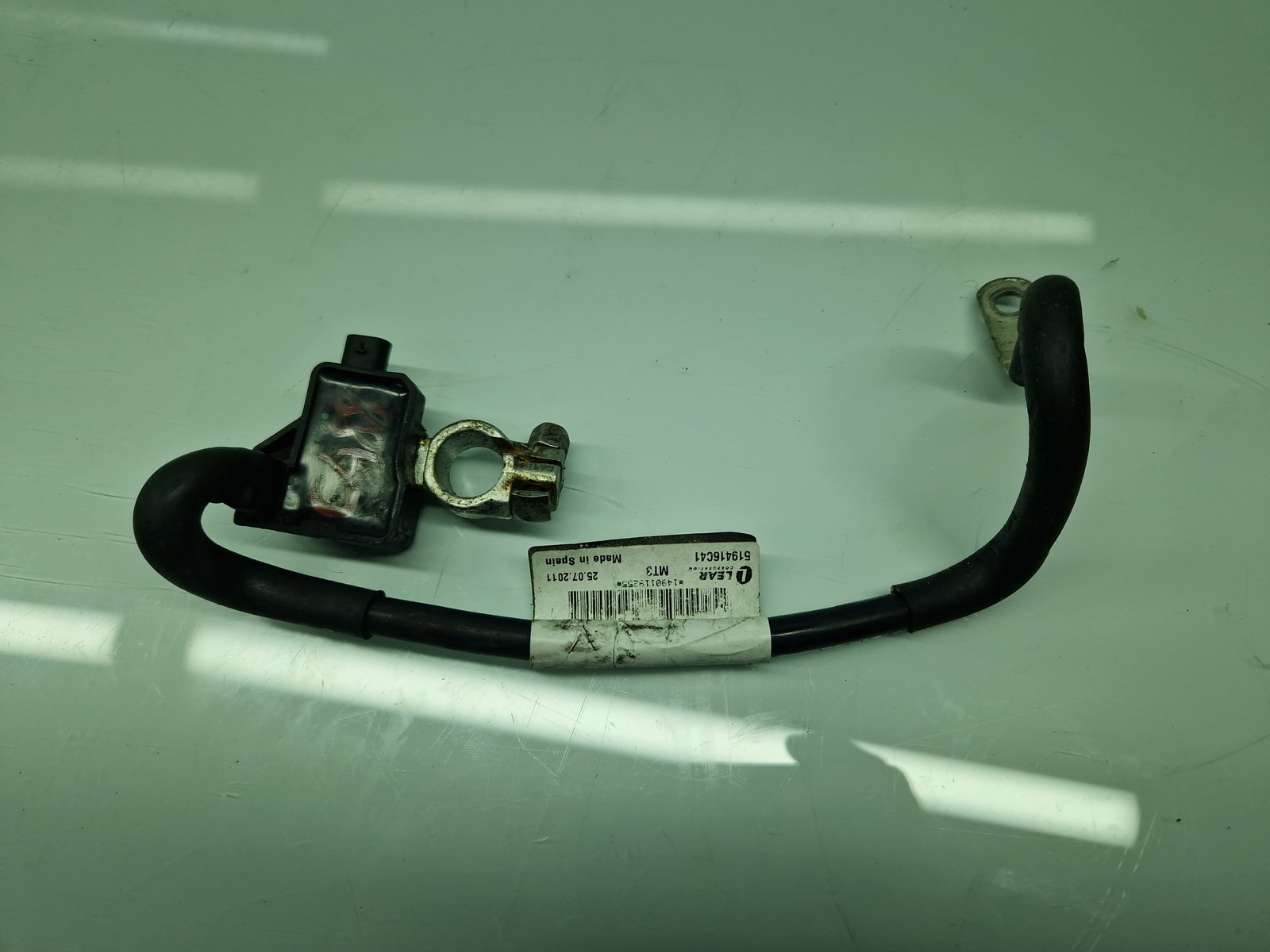 Borna baterie (-) Volkswagen Golf 6 (5K1) [Fabr 2009-2013] 1K0915181H - imagine 2