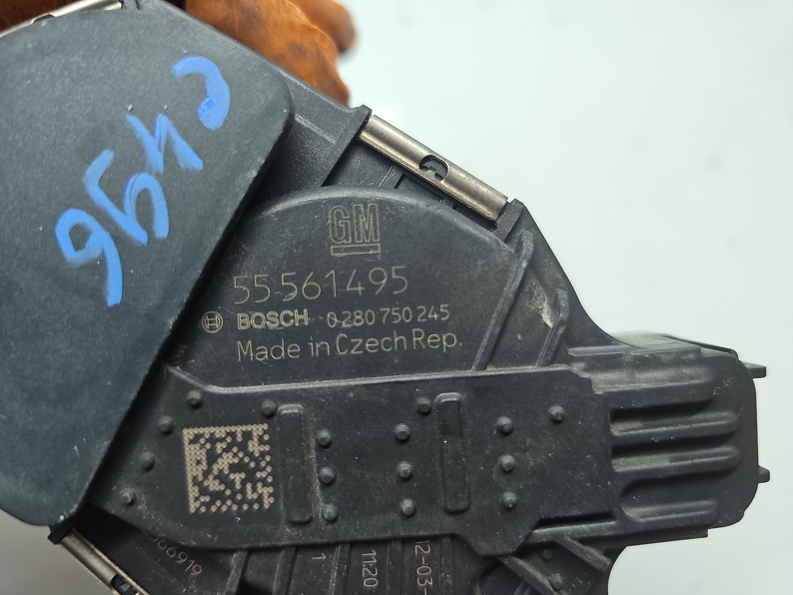 Clapeta acceleratie Opel Astra J [Fabr 2009-2015] 55561495 1.6 Benz A16XER 85KW / 115CP - imagine 5