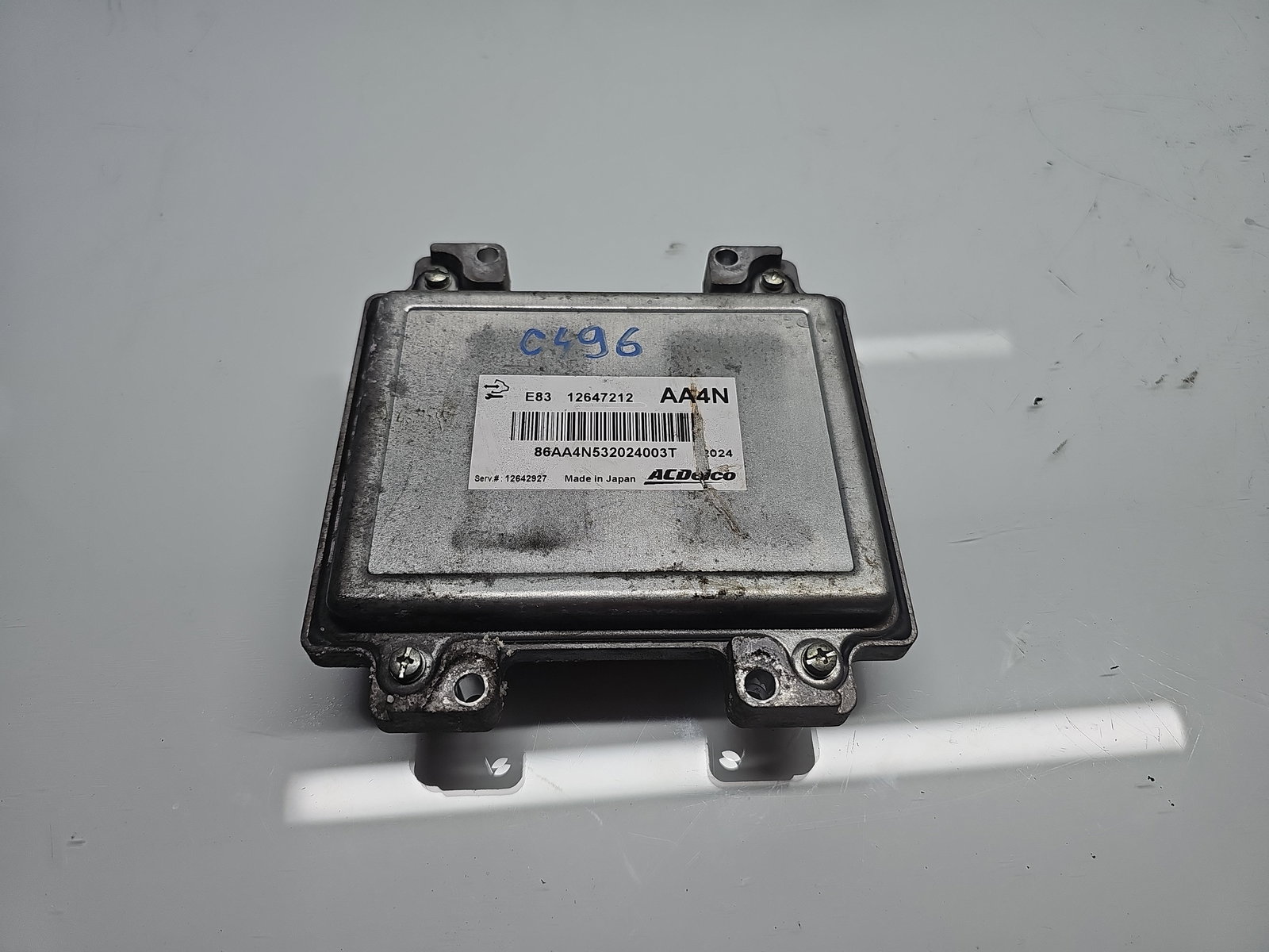 Calculator motor ECU Opel Astra J [Fabr 2009-2015] 12647212 1.6 Benz A16XER 85KW / 115CP - imagine 1