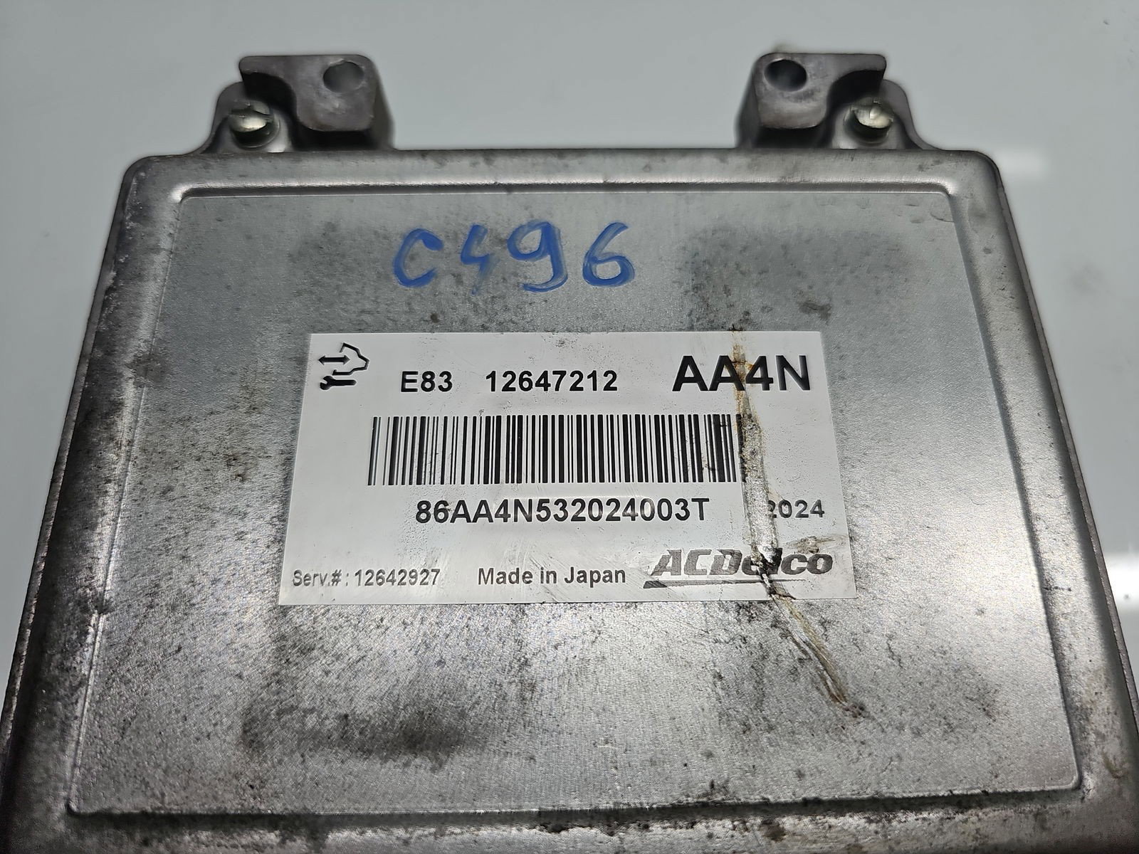 Calculator motor ECU Opel Meriva B [Fabr 2010-2017] 12647212 1.6 Benz A16XER 85KW / 115CP - imagine 2
