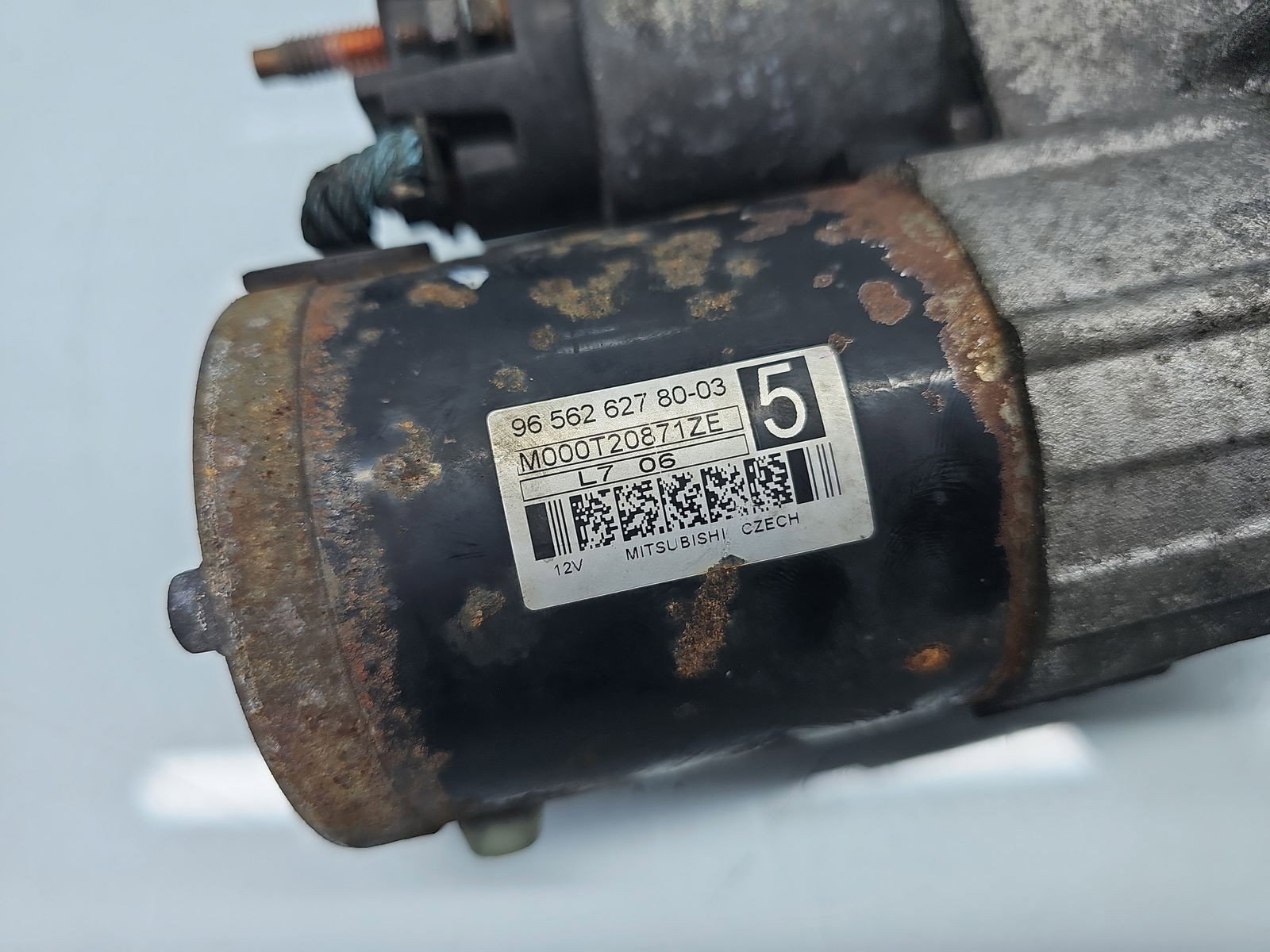 Electromotor 13 dinti MITSUBISHI Outlander II [Fabr 2006-2015] 9656262780 2.2 HDi 4HN 115KW / 156CP - imagine 2