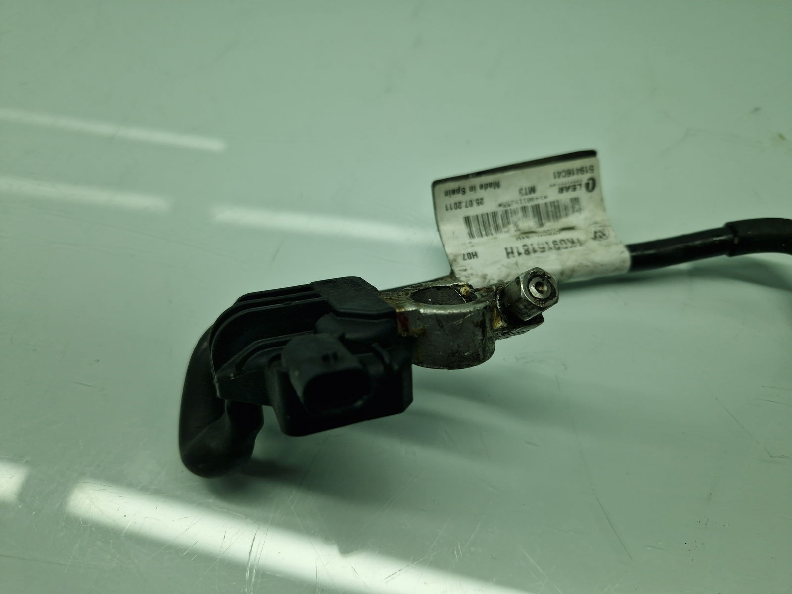 Borna baterie (-) Volkswagen Passat B7 (362) [Fabr 2010-2014] 1K0915181H - imagine 3