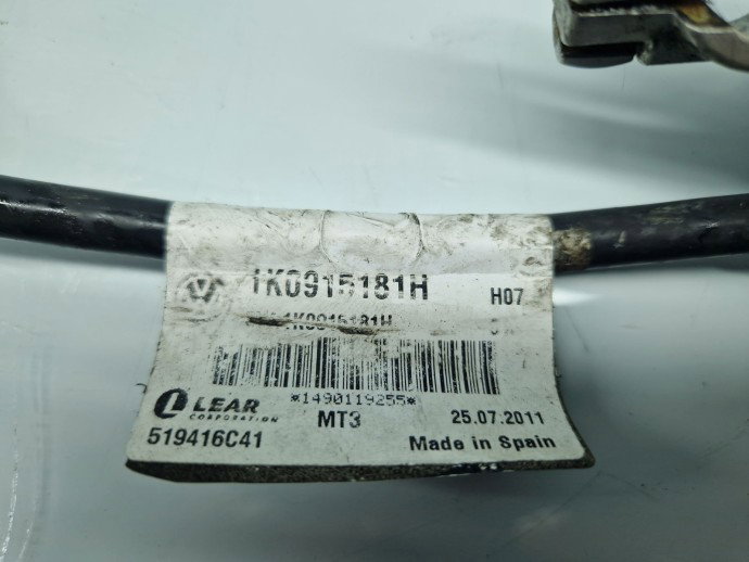 Borna baterie (-) Volkswagen Passat CC (357) [Fabr 2008-2012] 1K0915181H
