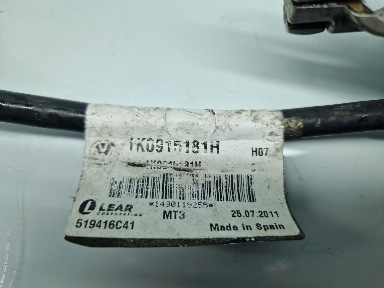 Borna baterie (-) Volkswagen Passat CC (357) [Fabr 2008-2012] 1K0915181H - imagine 2