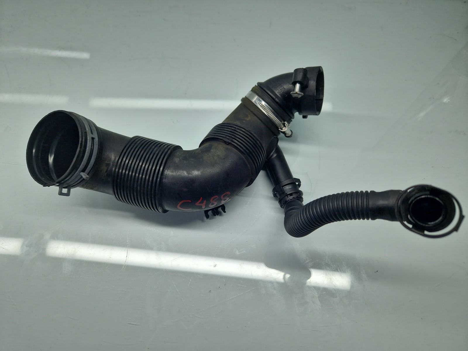 Tub admisie aer Volkswagen Passat B7 (362) [Fabr 2010-2014] 3C0129635 1.6 TDI CAYC 77KW / 105CP - imagine 1