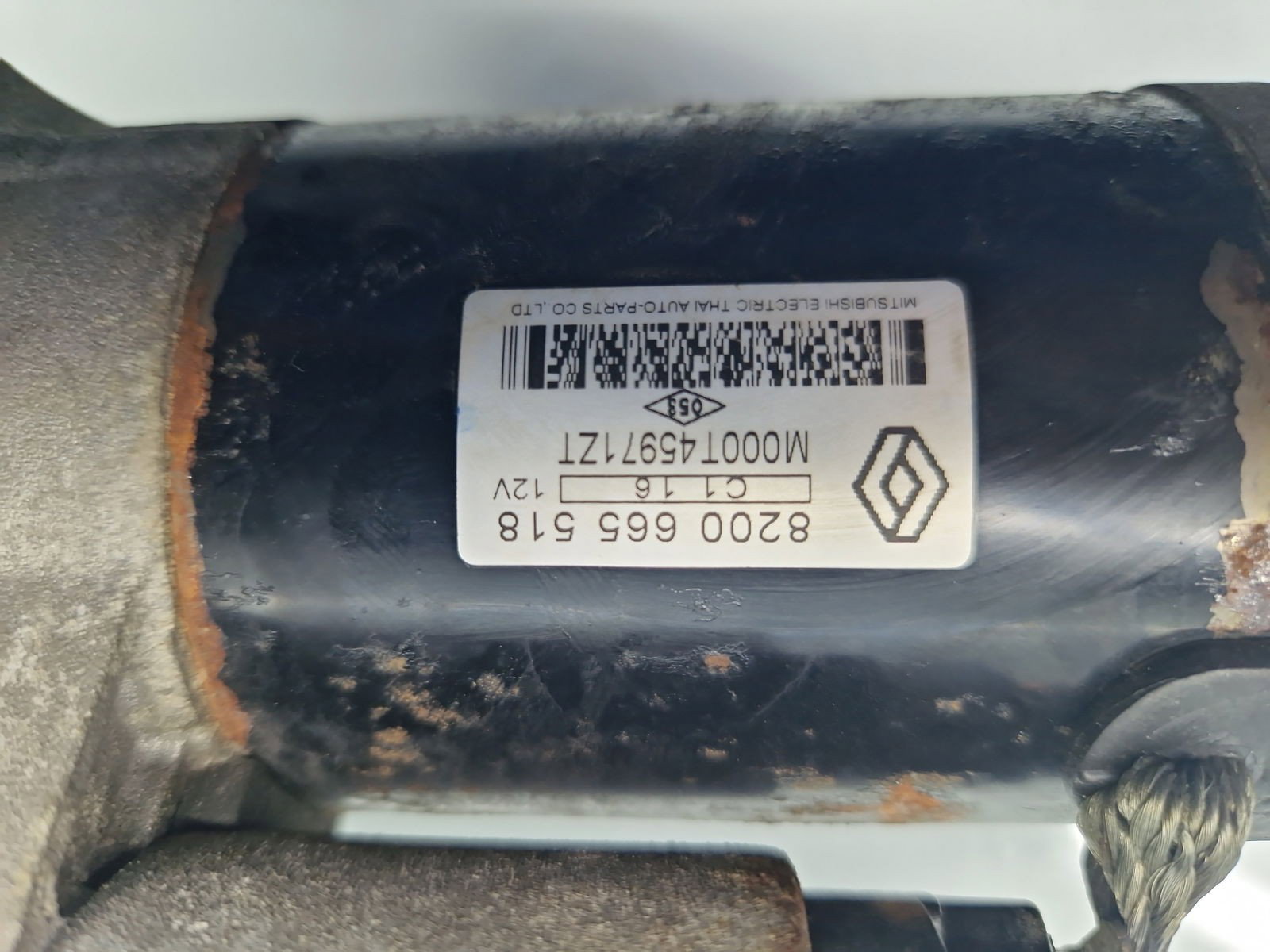 Electromotor 8 dinti Renault Megane 3 [Fabr 2008-2015] 8200665518 1.6 Benz K4M858 81KW / 110CP - imagine 2