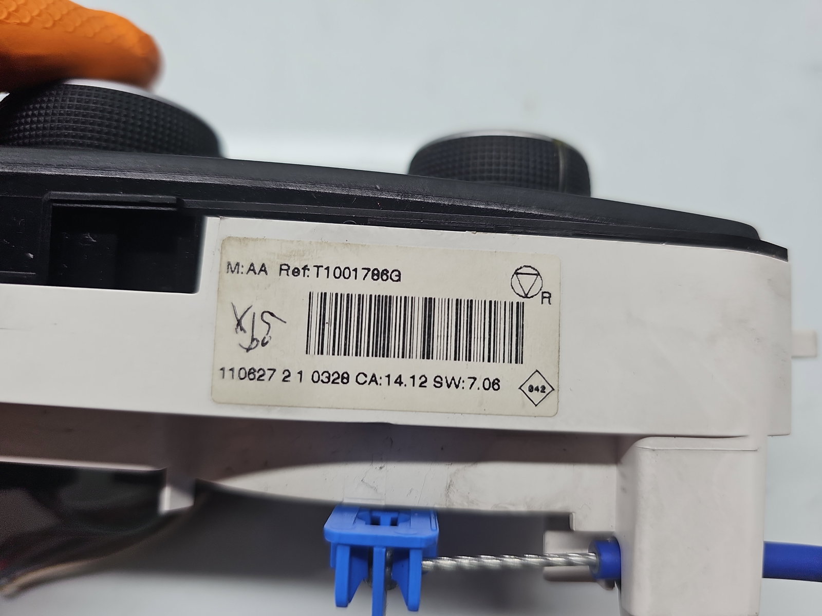 Panou comanda clima Renault Scenic 3 (J95) Facelift [Fabr 2009-2015] T1001786G - imagine 5