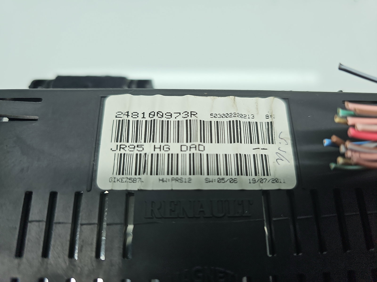 Display bord Renault Scenic 3 (J95) Facelift [Fabr 2009-2015] 248100973R - imagine 5