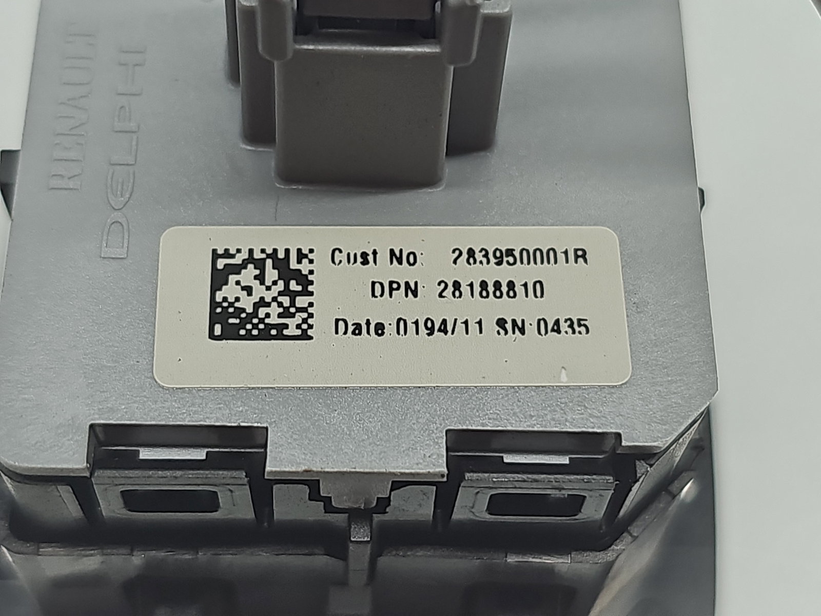 Buton deschidere navigatie Renault Scenic 3 (J95) Facelift [Fabr 2009-2015] 283950001R - imagine 5