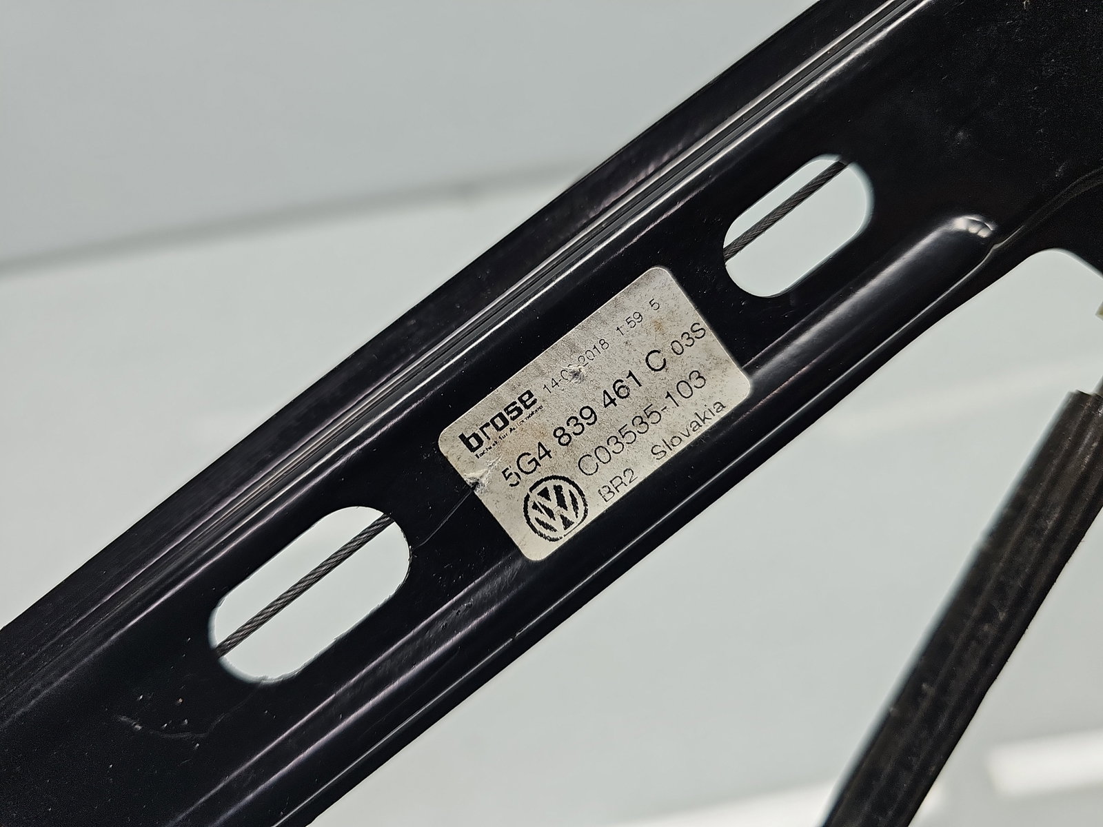 Macara electrica geam stanga spate Volkswagen Golf 7 (5G) [Fabr 2014-prezent] 5G4839461C - imagine 5