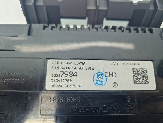  Display bord Opel Astra J [Fabr 2009-2015] 13267984