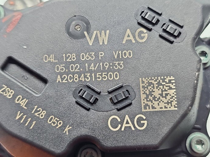 Clapeta acceleratie  Volkswagen Golf 7 (5G) [Fabr 2014-prezent] 04L128063P 2.0 TDI CNHA 140KW / 190CP