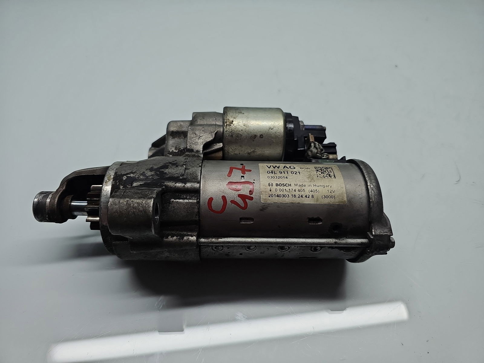 Electromotor 10 dinti AUDI Q5 (8RB) [ Fabr 2008-2016] 04L911021 2.0 TDI CNHA 140KW / 190CP - imagine 1