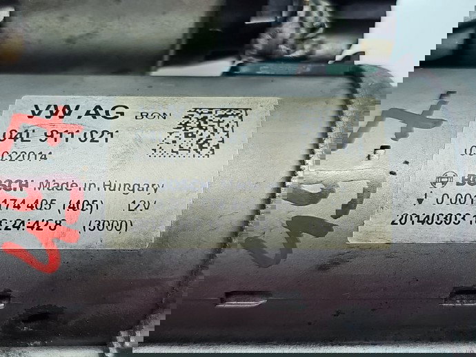  Electromotor 10 dinti  AUDI A4 (8K2, B8) [Fabr 2008-2015] 04L911021 2.0 TDI CNHA 140KW / 190CP