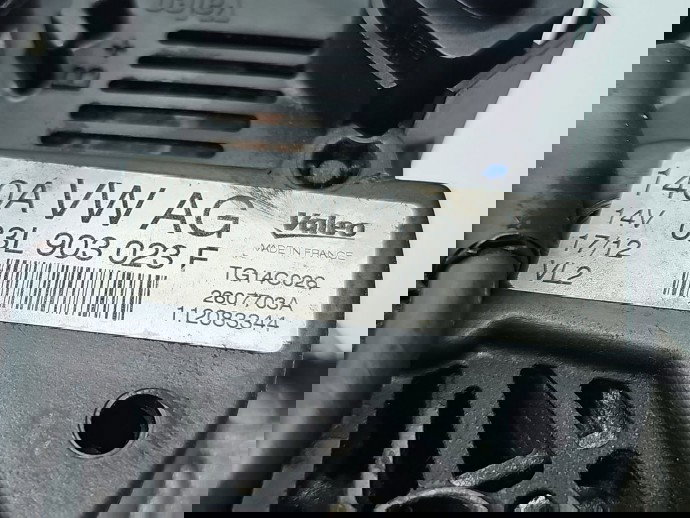 Alternator  Volkswagen Tiguan (5N) [Fabr 2007-2016] 03L903023F 1.6 TDI CAYC 77KW / 105CP